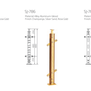 Aluminum Railings SJ-782