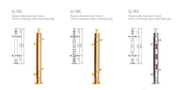 Aluminum Railings SJ-782