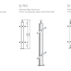 Aluminum Railings SJ-761