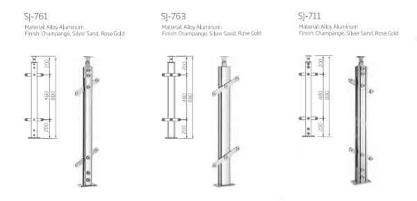Aluminum Railings SJ-761
