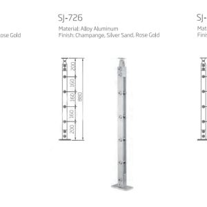Aluminum Railings SJ-718