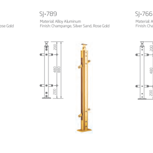 Aluminum Railings SJ-705