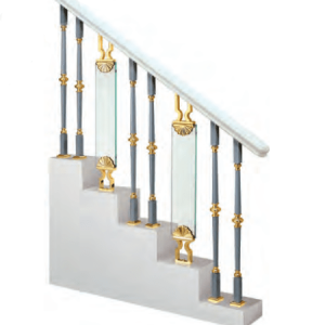 Cast Aluminum Baluster And Railing SJ-B045