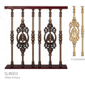 Cast Aluminum Baluster And Railing SJ-B003