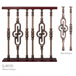 Cast Aluminum Baluster And Railing SJ-B035