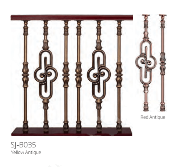Cast Aluminum Baluster And Railing SJ-B035