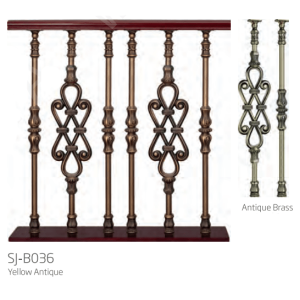 Cast Aluminum Baluster And Railing SJ-B036